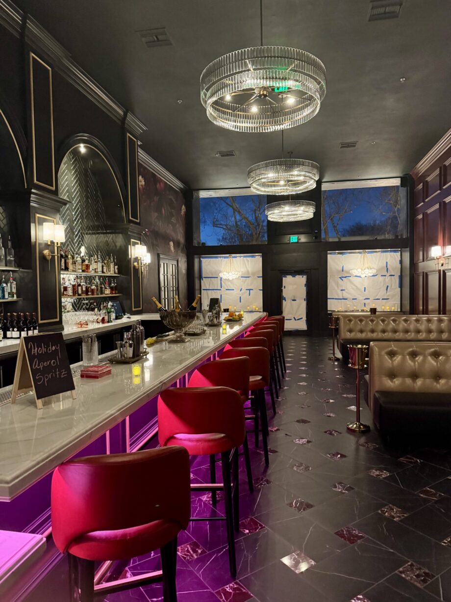interior shot of Bar Loretta