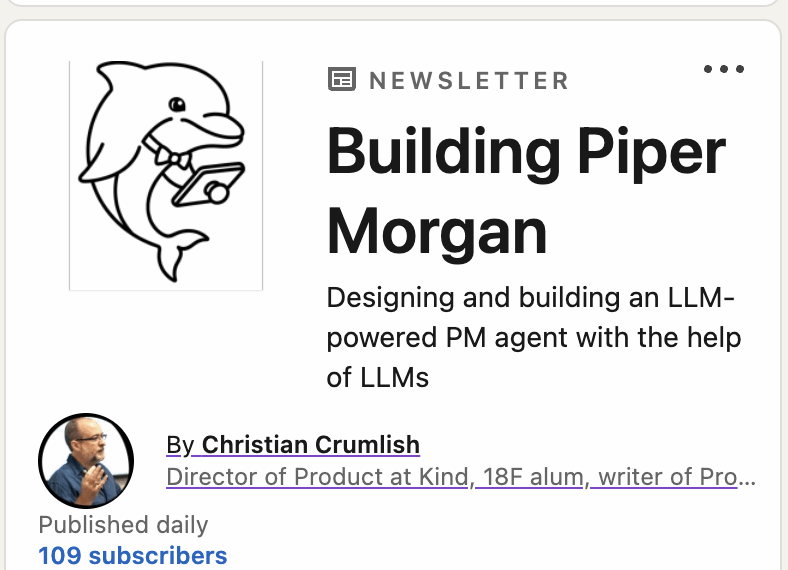 Building Piper Morgan